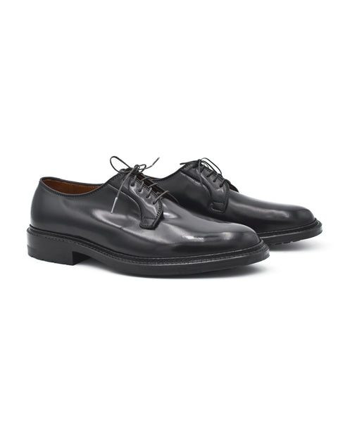 Alden Shoes Black Cordovan Blucher Barrie Last Commando Sole
