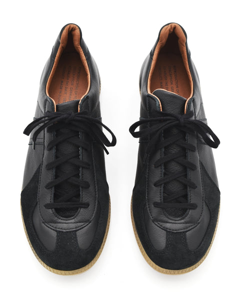 値下げ‼️新品未使用CLANE GERMAN MILITARY TRAINER 黒 Reproduction of Found German Army Trainer in Black (Women's