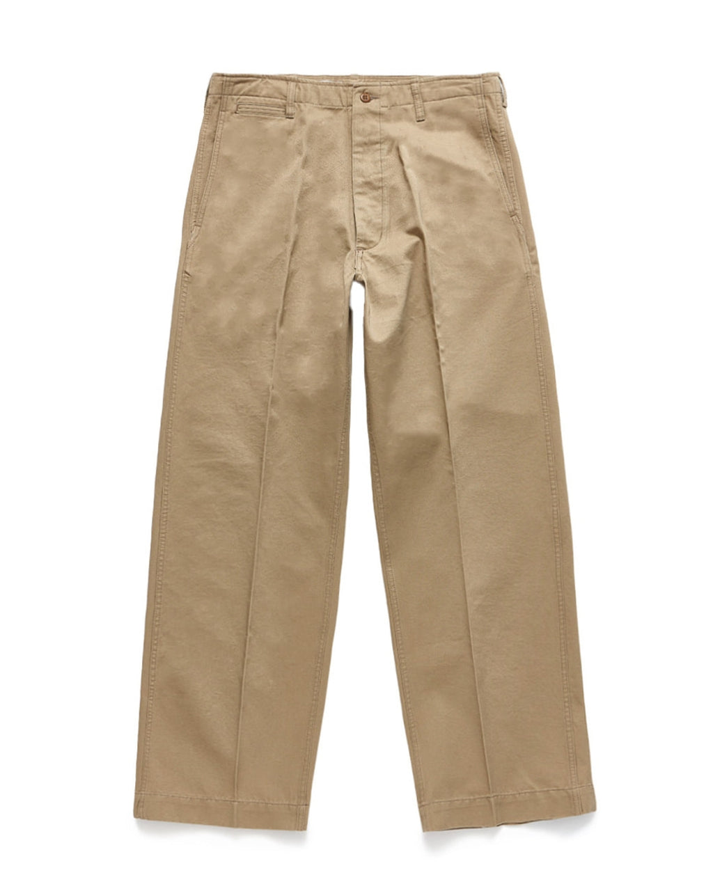 Eastlogue Khaki Chino Pleated Pants