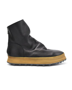Shoto Slouchy Black Sneaker Boot