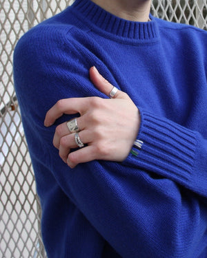 Extreme Cashmere Primary Blue Bourgeois Sweater