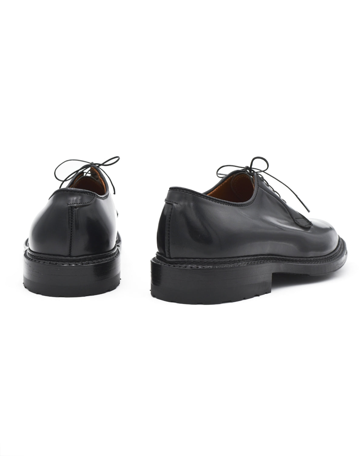 Alden Shoes Black Cordovan Blucher Barrie Last Commando Sole 8.5