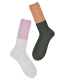 Antipast Two Tone Rib Boot Socks
