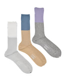 Antipast Men's Two Tone Rib Dress Socks