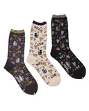 Antipast Garden Cat Frilly Socks