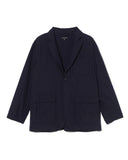 Engineer Garments Loiter Jacket in Navy Wool Uniform Serge