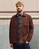 Miles Leon Brown Canvas Work Jacket