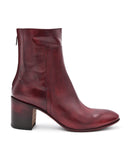 Alberto Fasciani Felicia Dark Red Mid Heel Boot