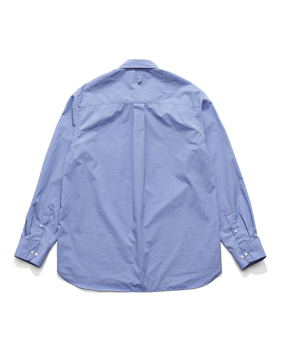 Eastlogue Sax Blue Poplin Regular Shirt – Halo Shoes