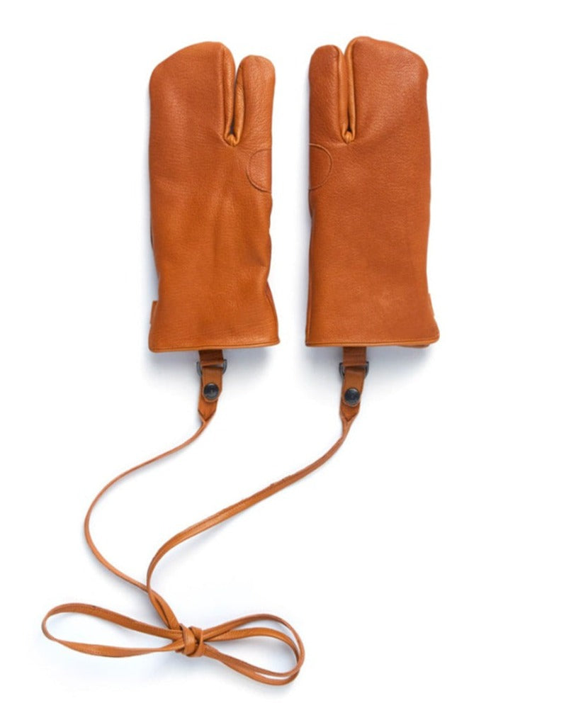 Eastlogue Fur Lined Tan Leather Shooting Glove