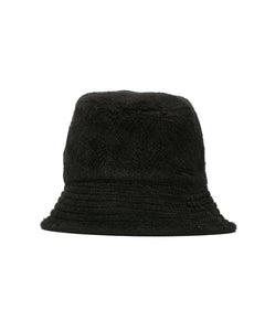 Engineered Garments Black Black Shaggy Wool Bucket Hat