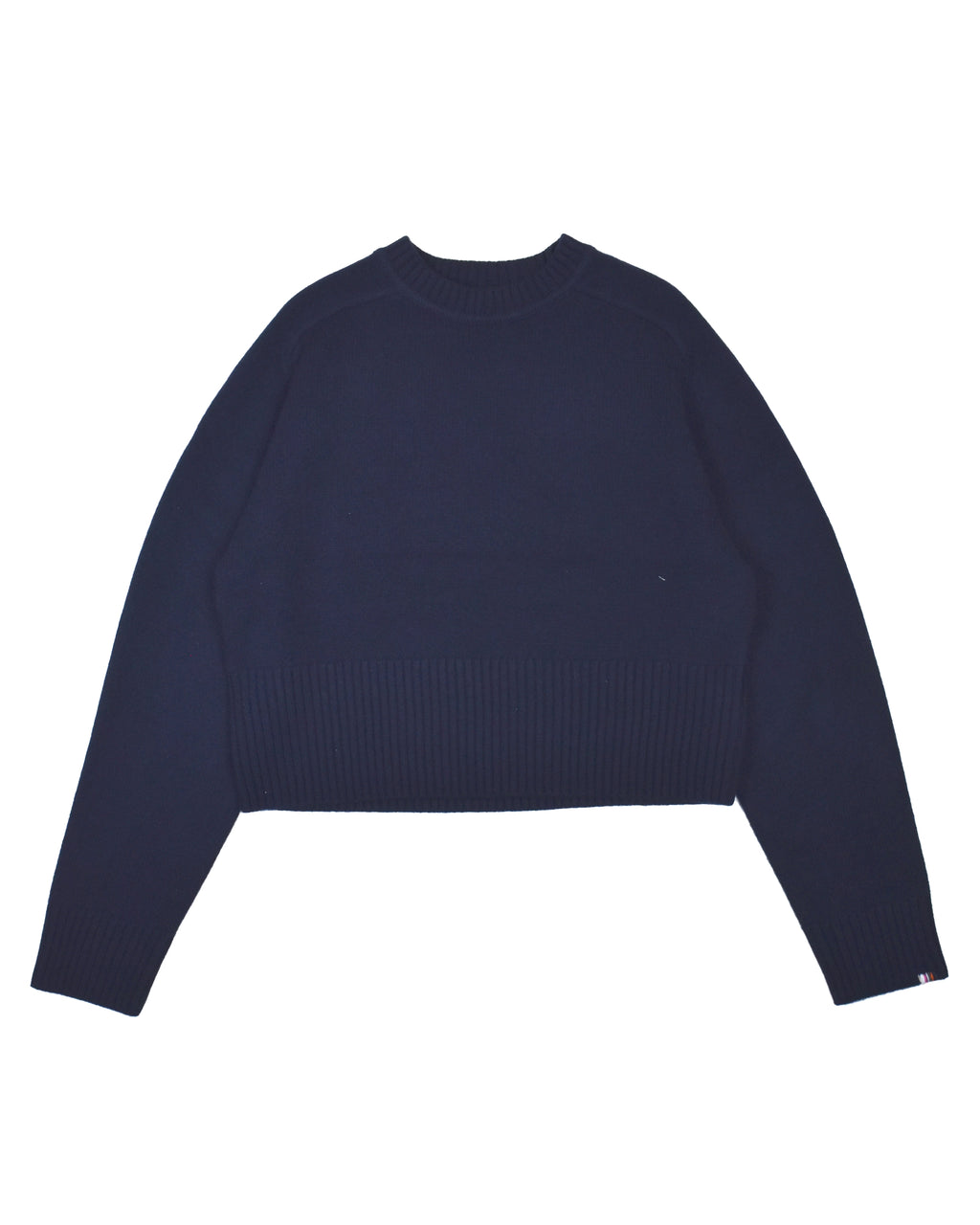 Extreme Cashmere Judith Cropped Crewneck Sweater