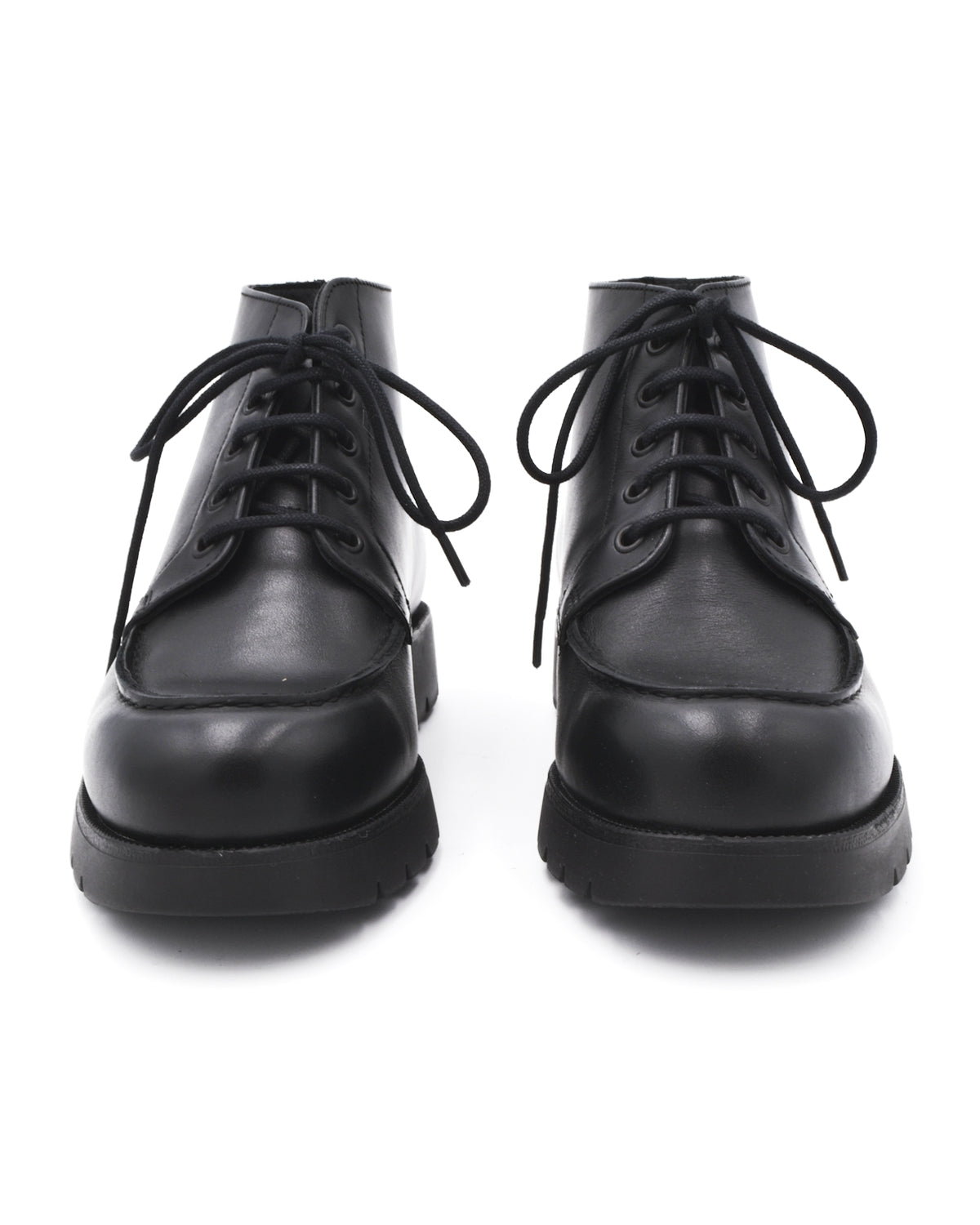 Kleman Black Oxal Lace Up Boot