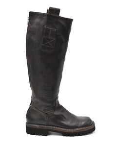 Shoto Washed Brown Tall Boot