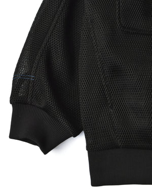 T-Coat Black Honeycomb Mesh Jacket
