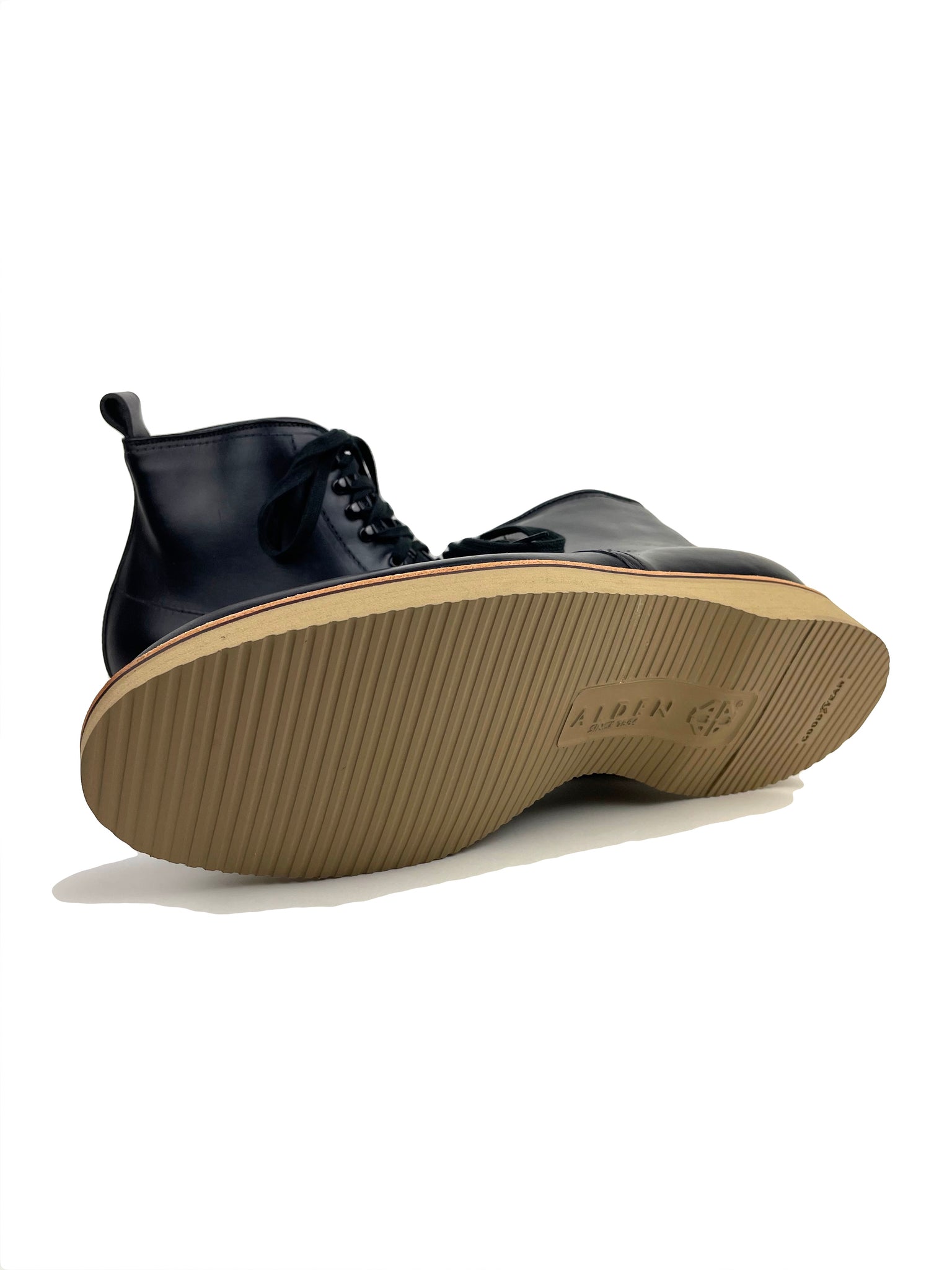 Alden Shoe Co. Black Chromex 401 Wedge Indy Boot