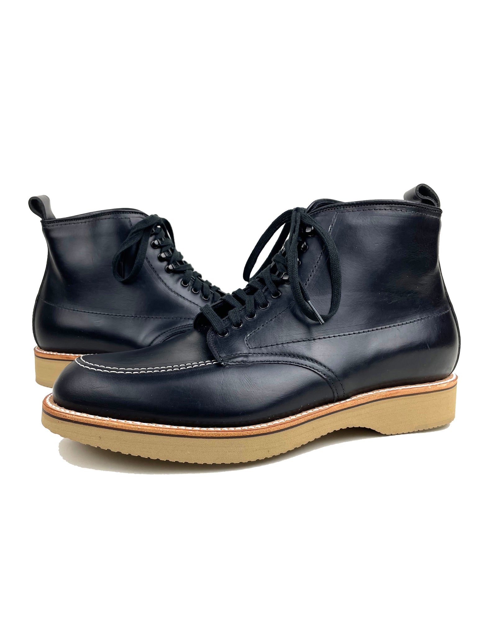 Alden Shoe Co. Black Chromex 401 Wedge Indy Boot – Halo Shoes