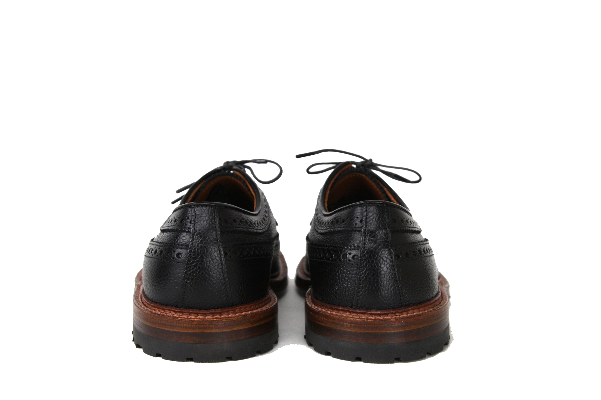 Alden 967 Black shot wing tip-