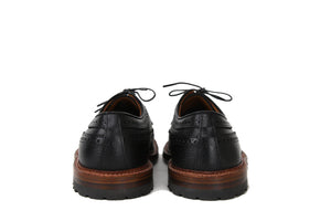 Alden Shoe Company Black Pebble Grain Long Wing Blucher