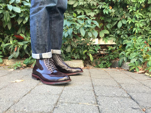 Alden Hand Sewn Color 8 Cordovan Tanker Boot Halo Shoes Portland